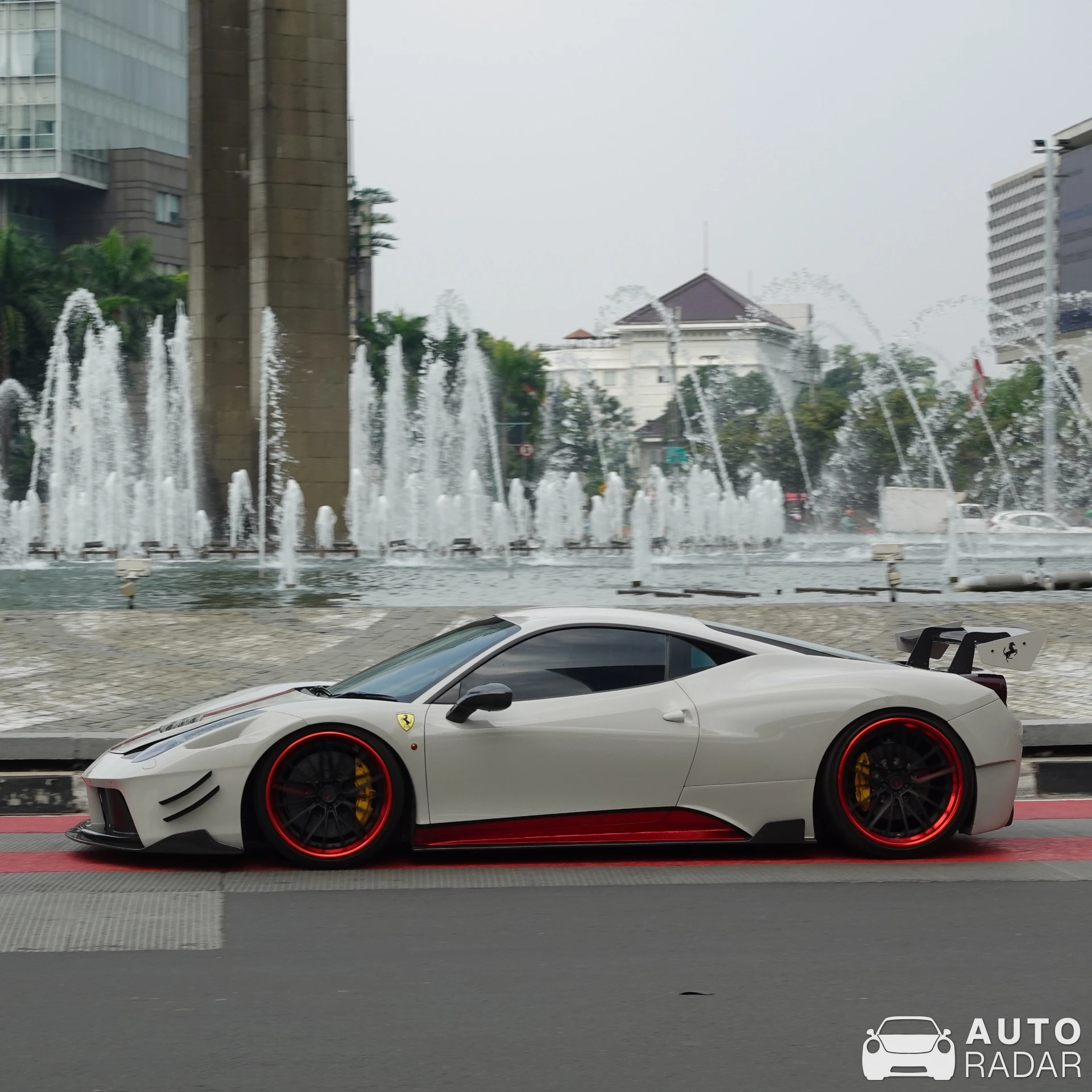 Ferrari 458 Italia Prior Design spotted