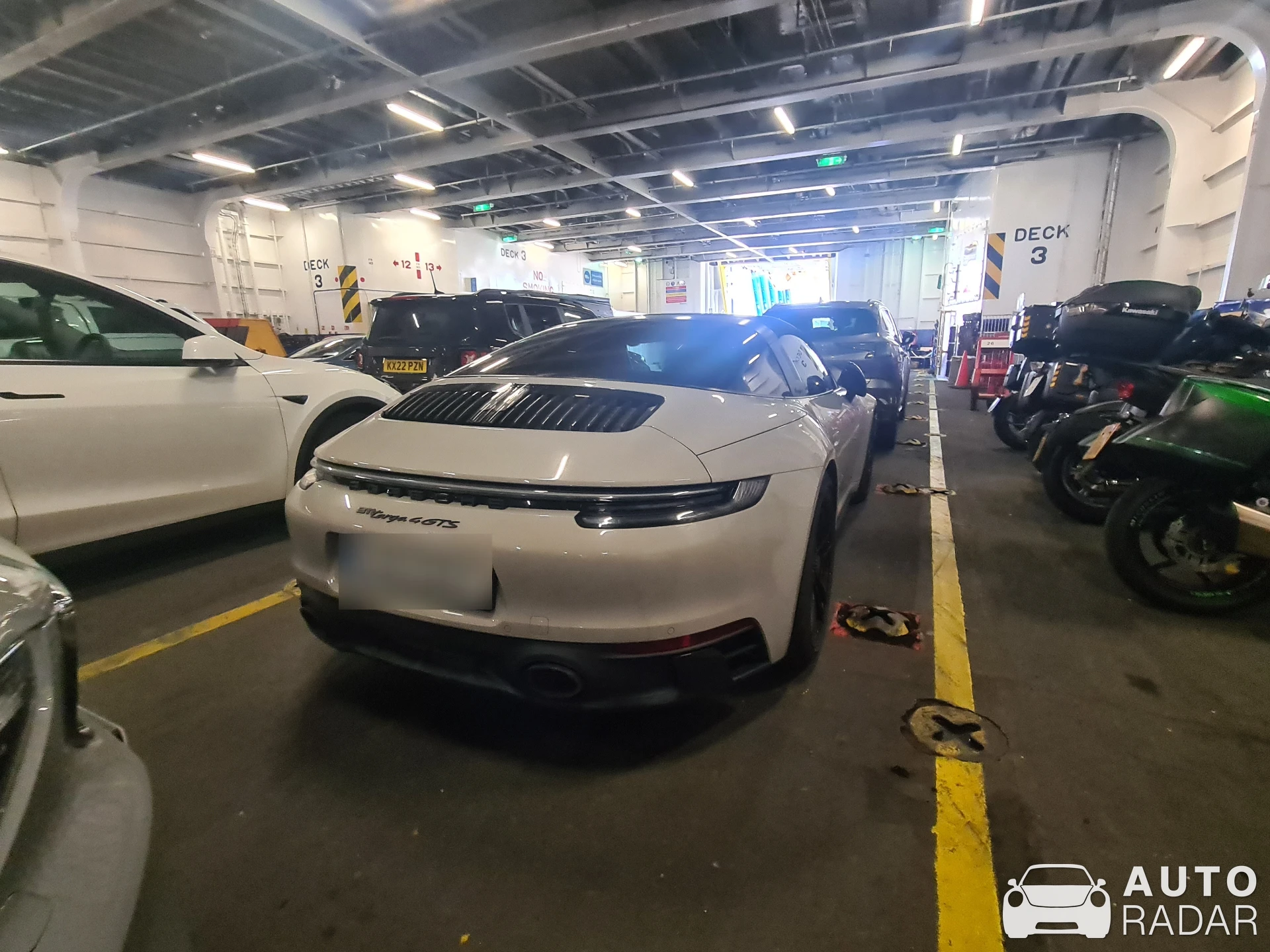 Porsche 911 Targa 4 GTS spotted in Dublin