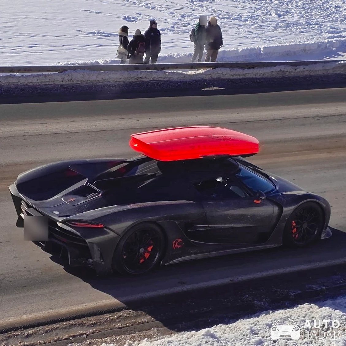 Koenigsegg Jesko Absolut spotted in Sankt Moritz, Schweiz