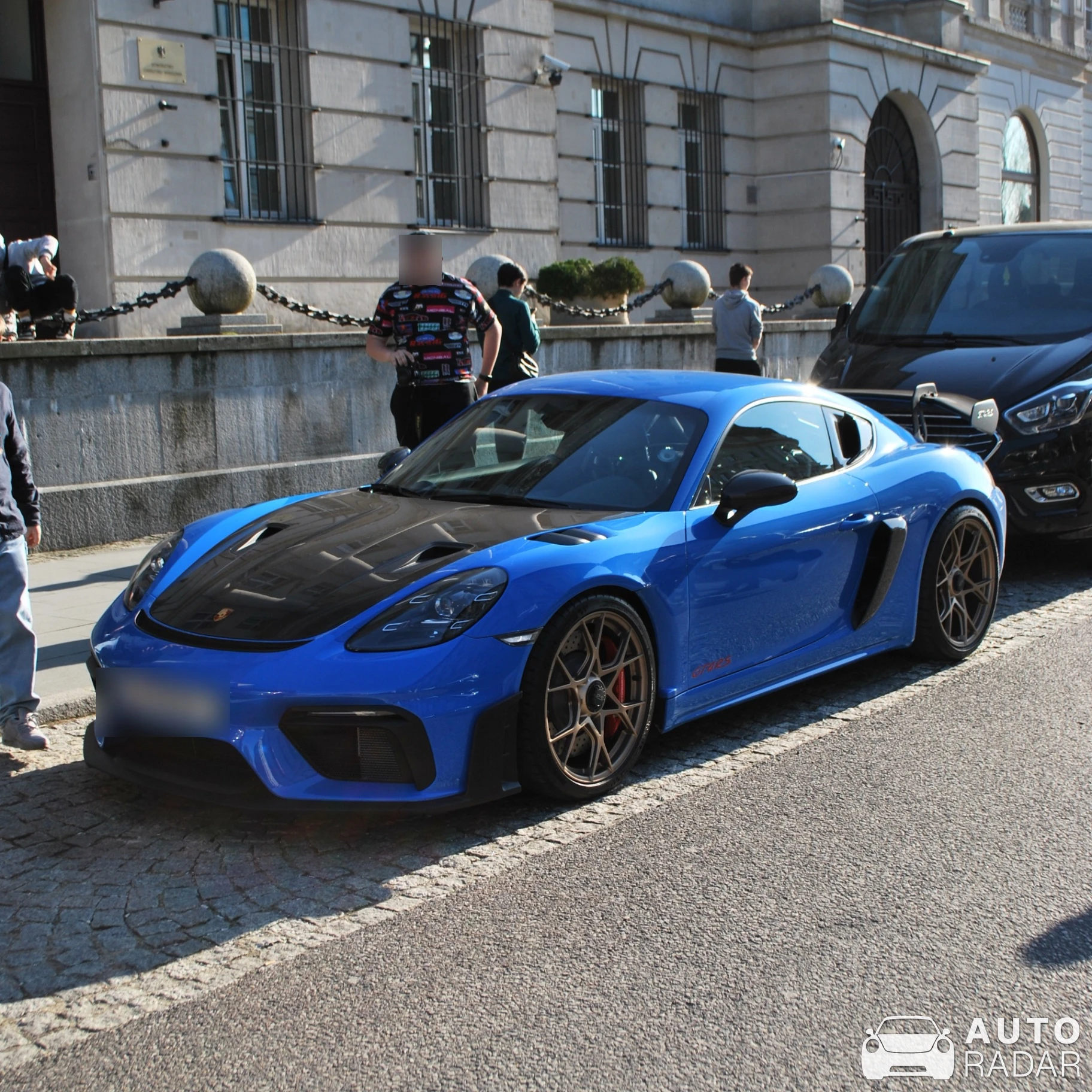 Porsche 718 Cayman GT4 RS spotted in Warszawa, Poland