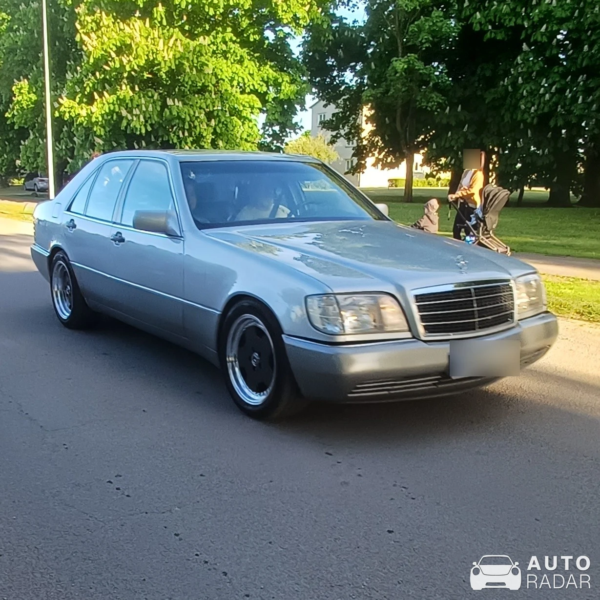 Mercedes-Benz S-Klasse W140 spotted in Grobiņa