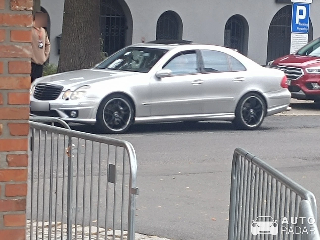 Mercedes-Benz E 55 AMG spotted in Rybnik