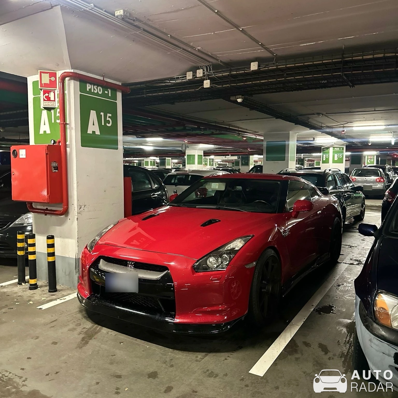 Nissan GT-R R35 spotted in Senhora da Hora, Portugal