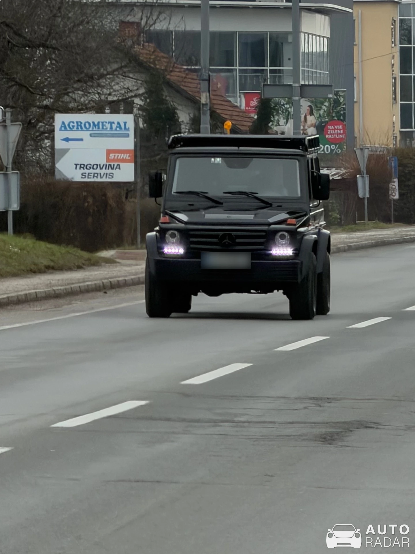 Mercedes-AMG G 63 W463 2018 spotted in Ljubljana, Slovenia