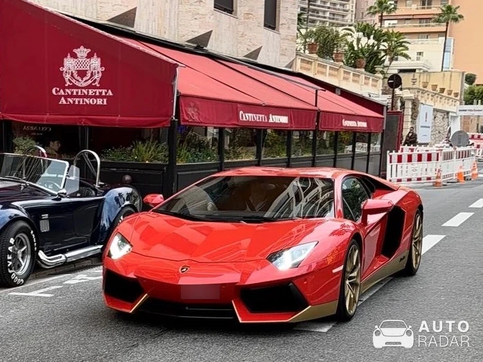 Lamborghini Aventador LP700-4 Miura Homage spotted in Monaco