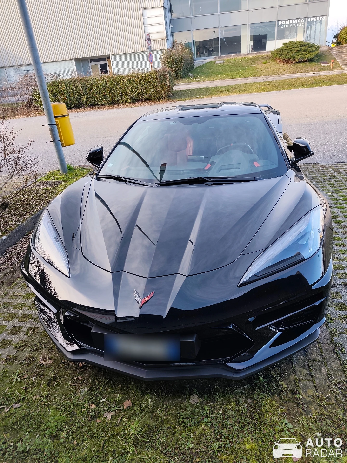 Chevrolet Corvette C8 Stingray spotted in Martignacco