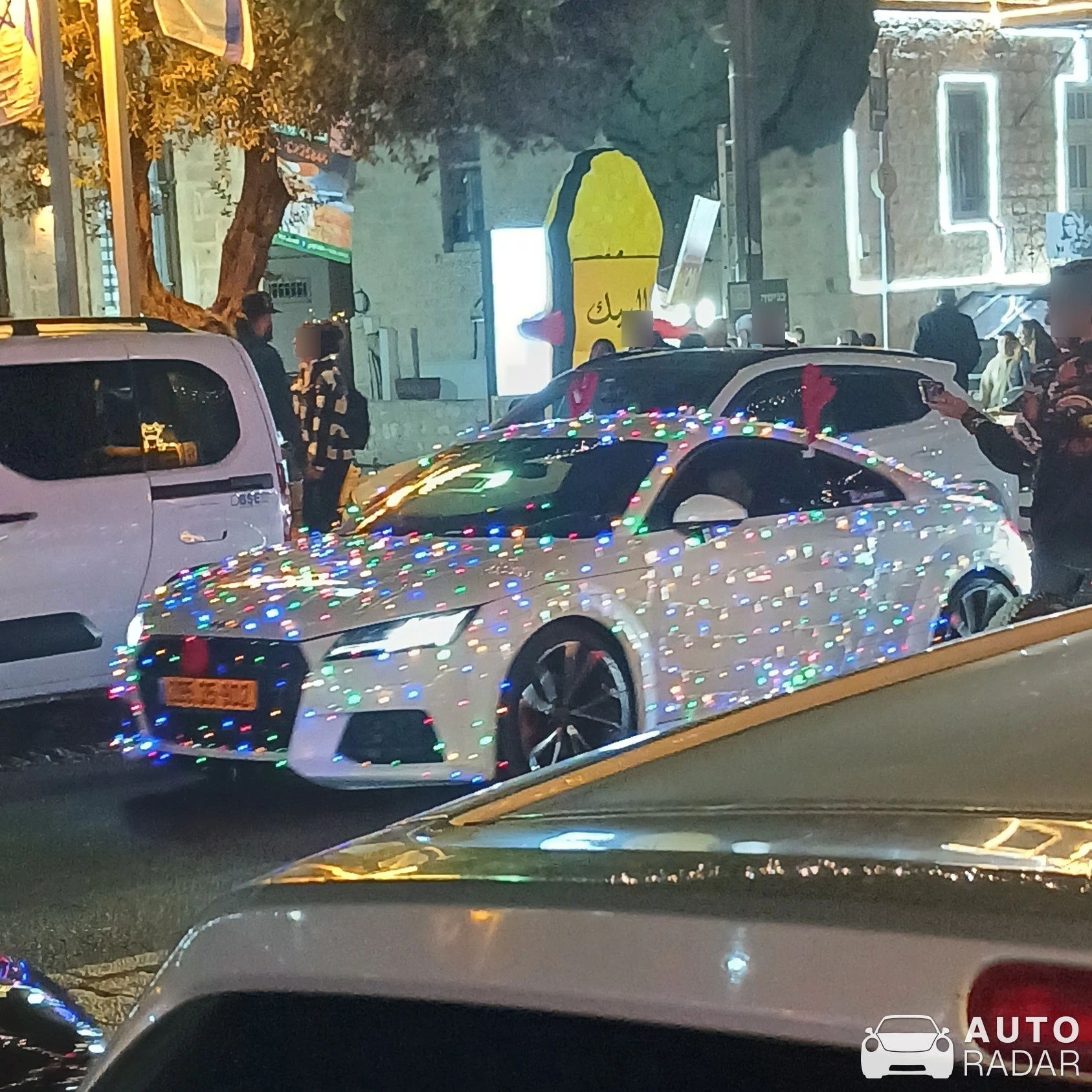 Audi TT spotted in Haifa, Israel