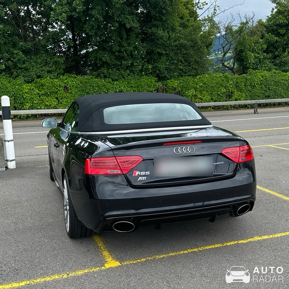 Audi ABT RS5 Cabriolet B8 spotted in Freienbach