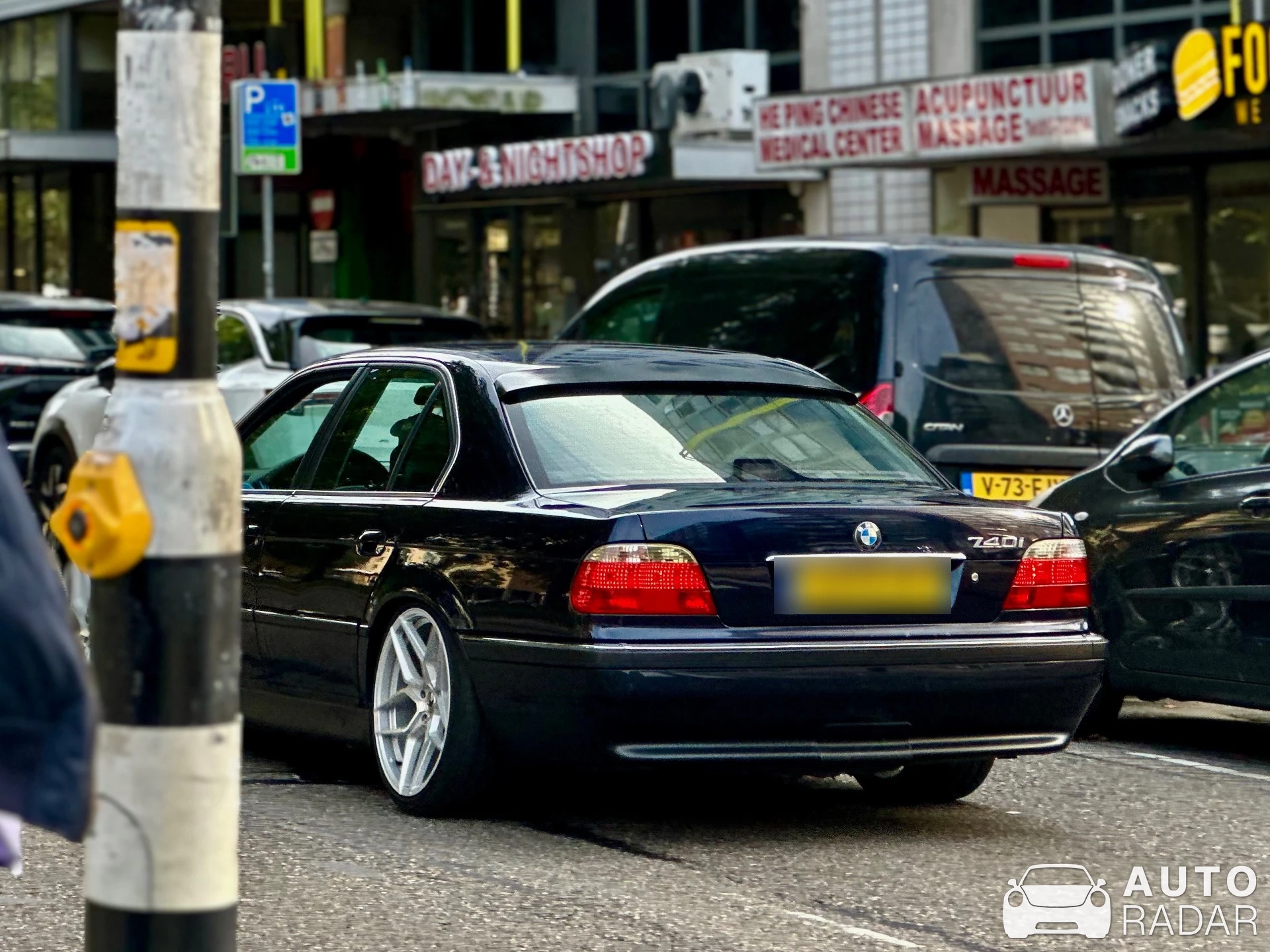 BMW 740i spotted