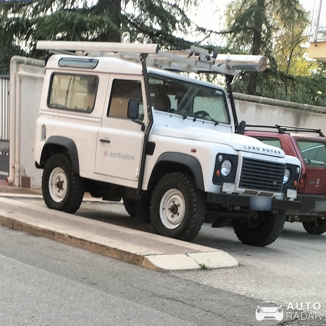 Land Rover Defender spotted in Bitetto, Italy