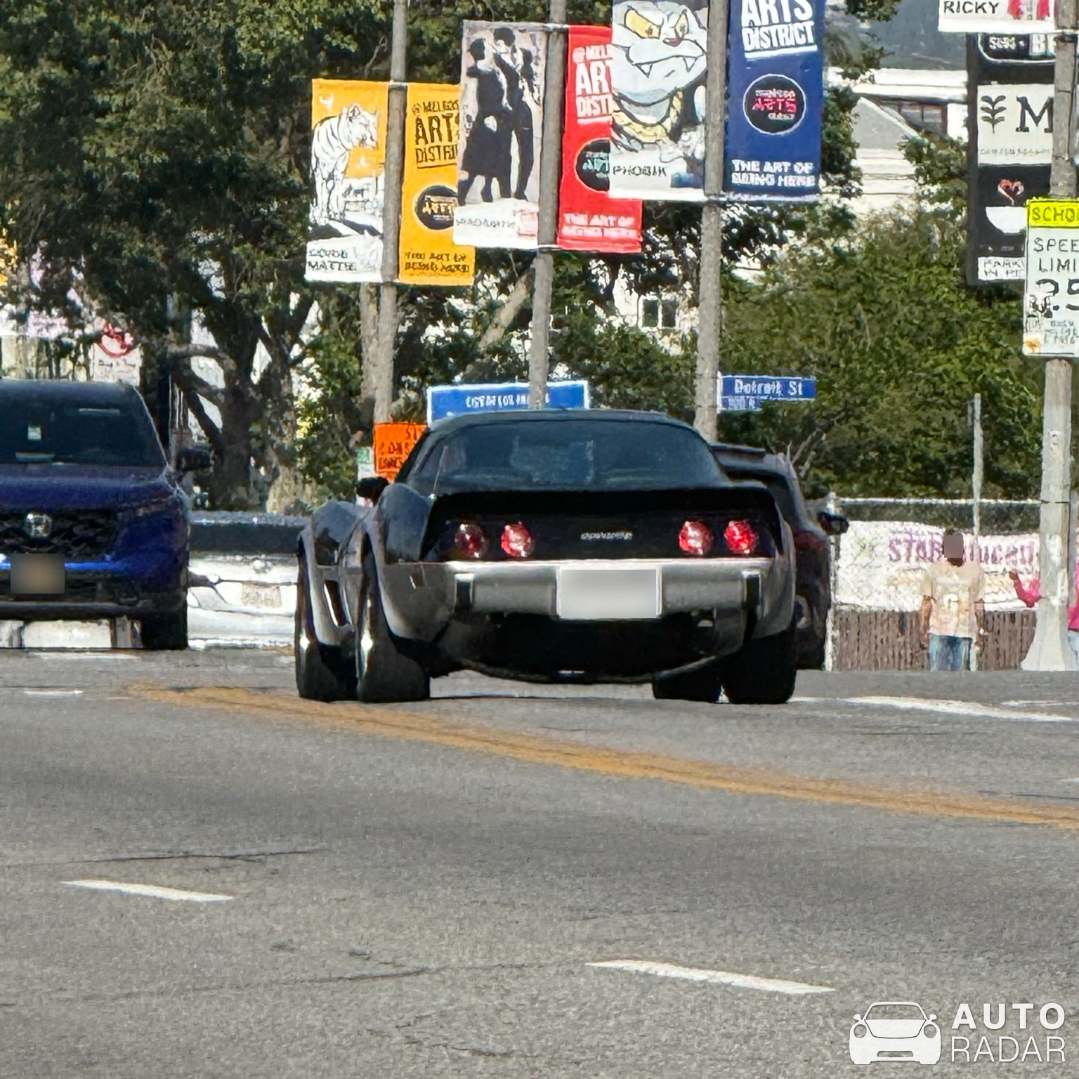 Chevrolet Corvette C3 Pace Car Edition L82 spotted in Los Angeles