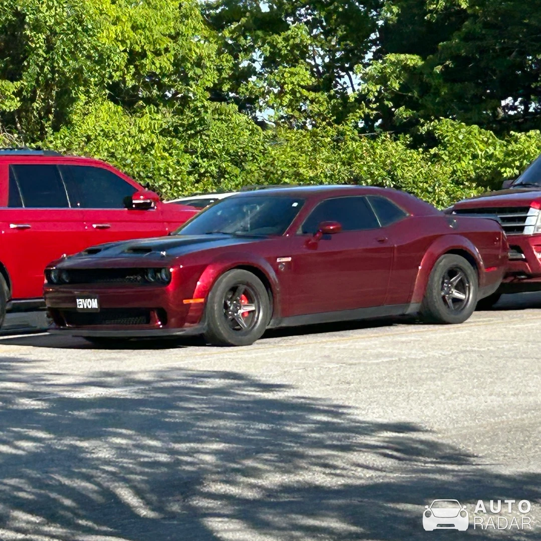 Dodge Challenger SRT Demon spotted in Jackson