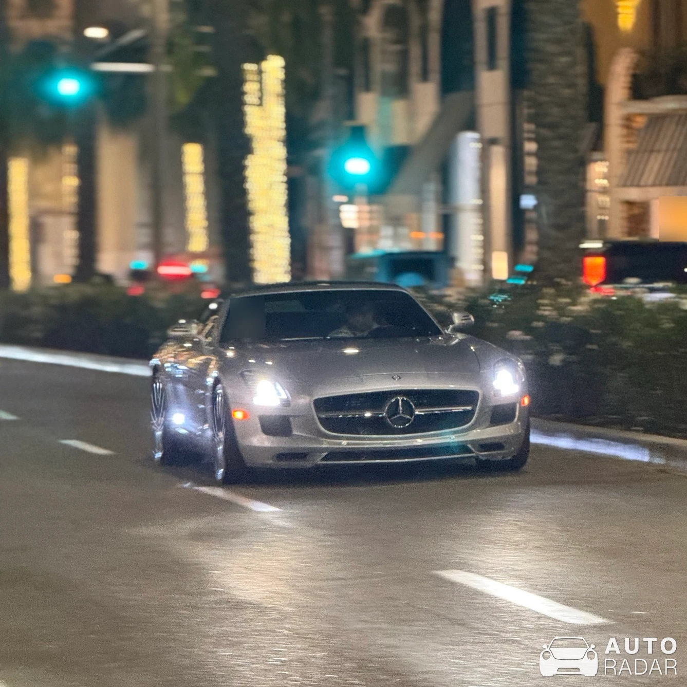 Mercedes-Benz SLS AMG Roadster spotted in Beverly Hills, United States