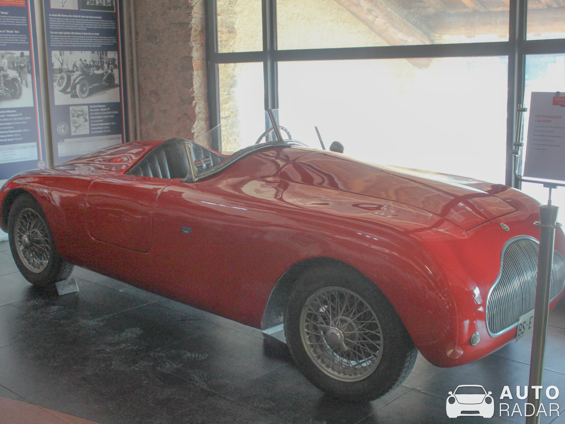 Fiat Stanguellini 1100 Sport spotted in Brescia