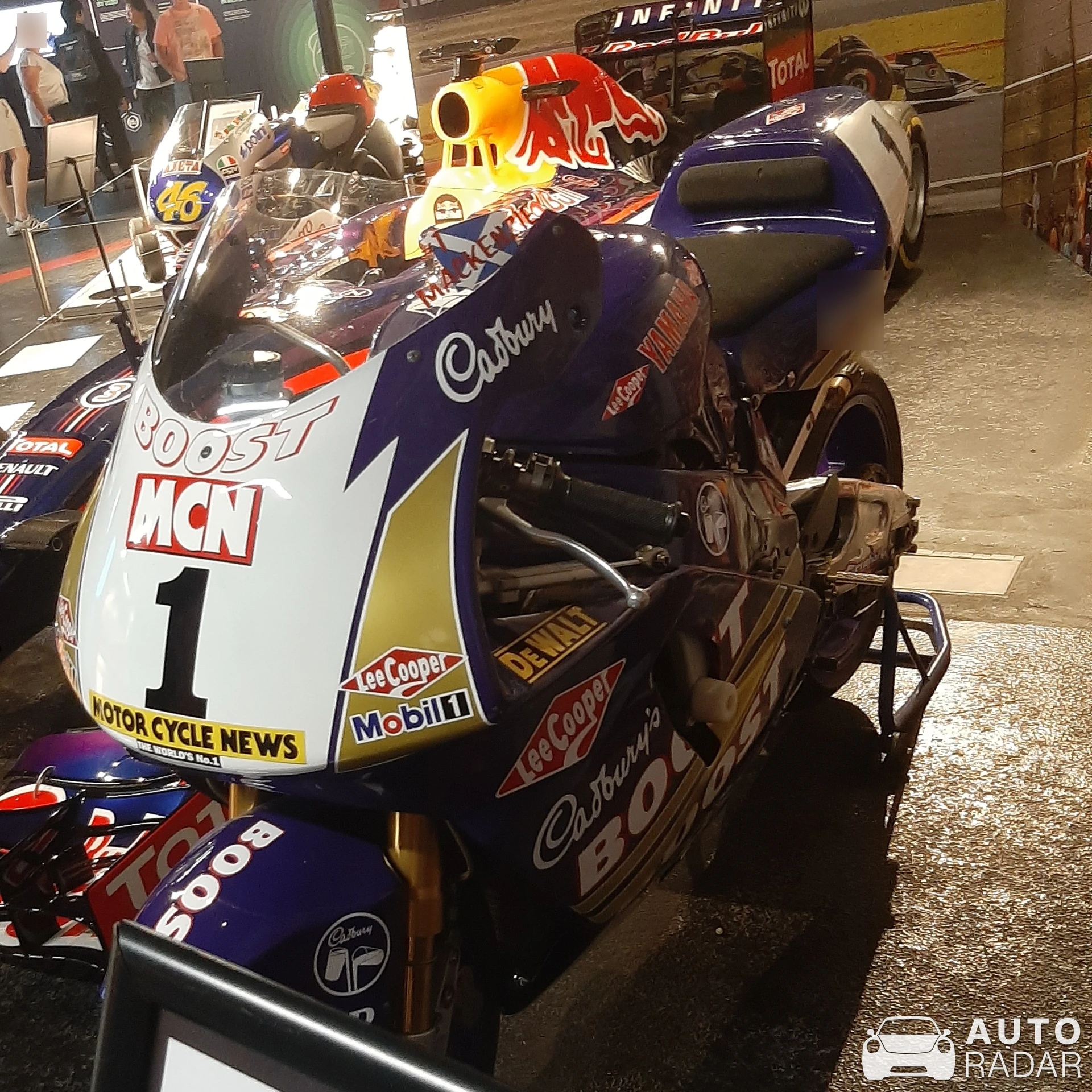 Red Bull Racing RB9 spotted in Towcester