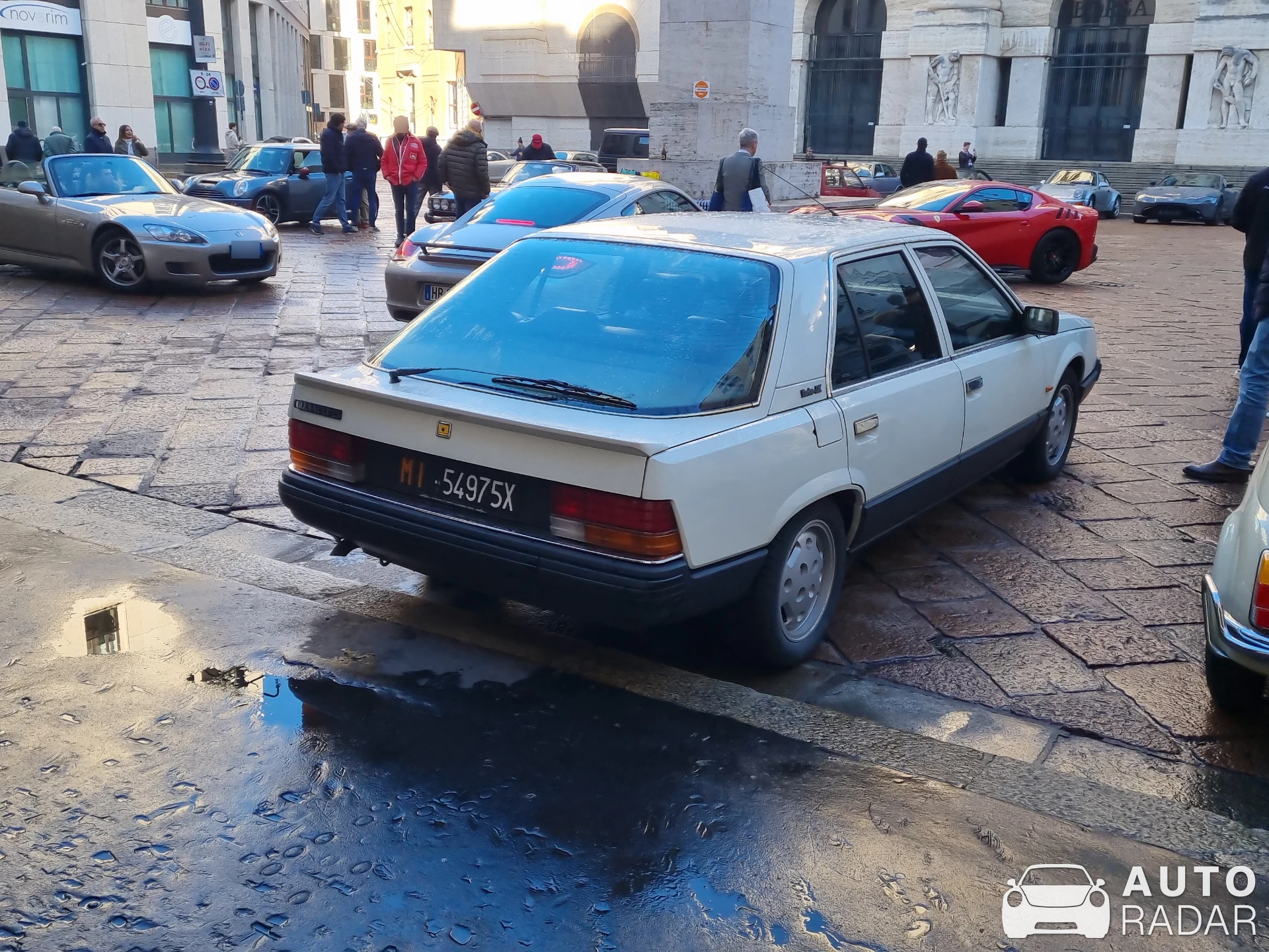 Renault 25 spotted in Milano
