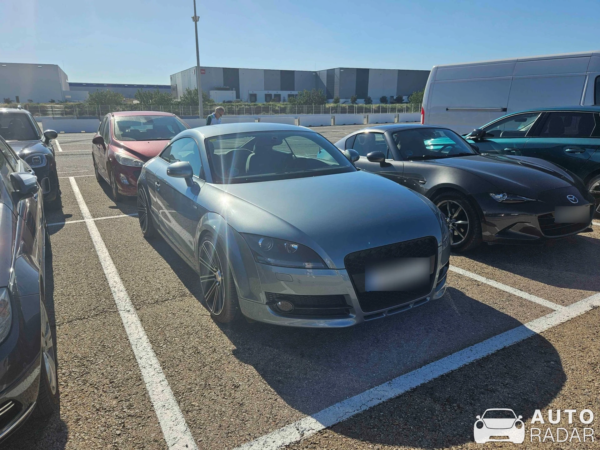 Audi TT 8J spotted in Cheste