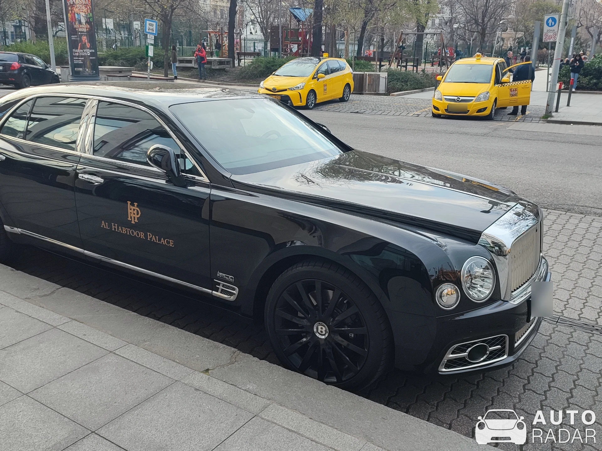 Bentley Mulsanne spotted in Budapest, Hungary