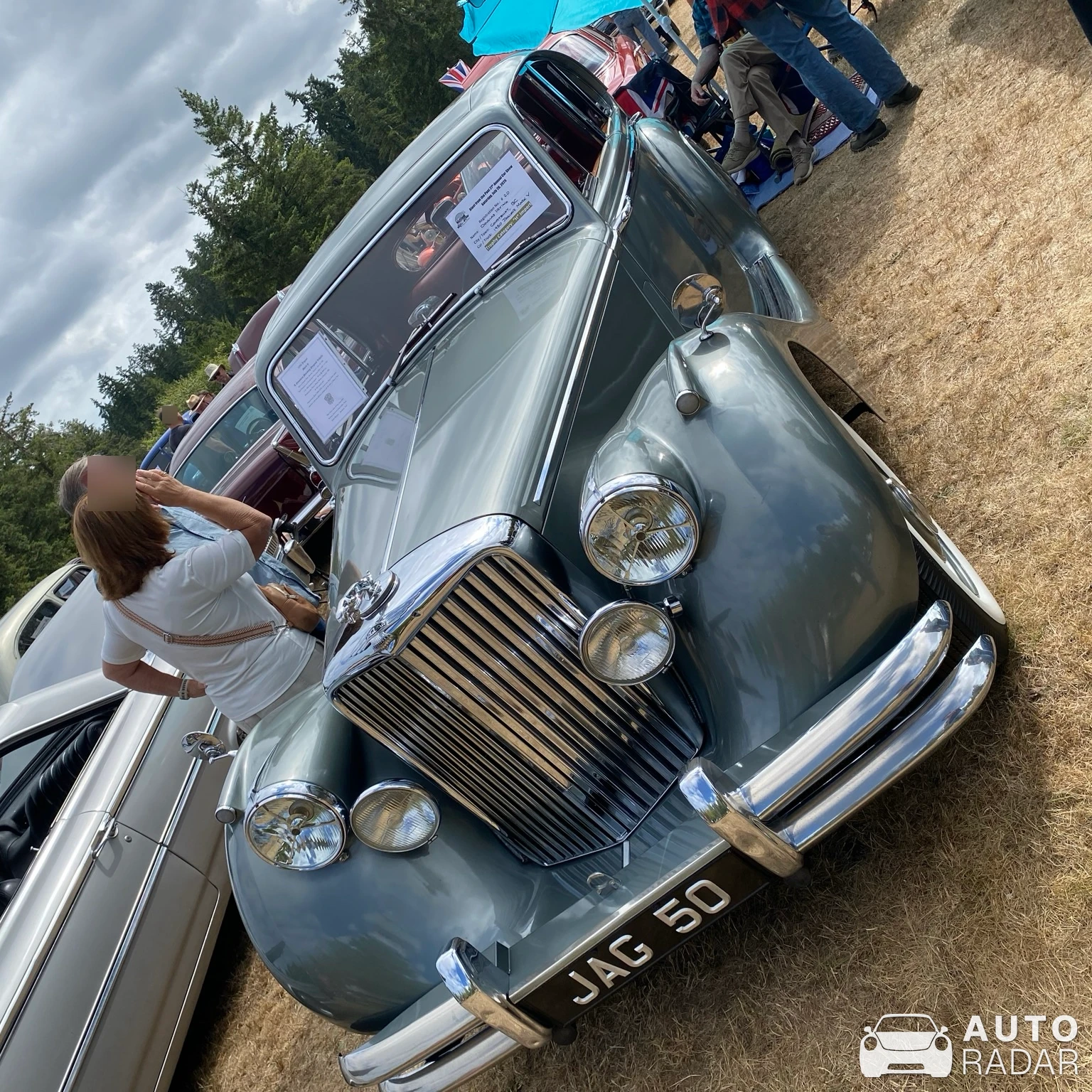Jaguar Mark IV spotted in Errington