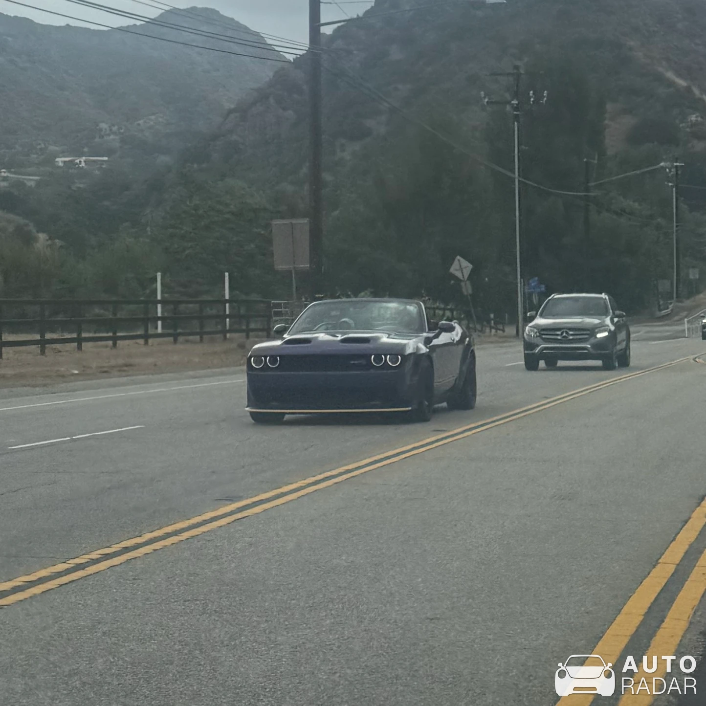 Dodge Challenger SRT Hellcat Widebody Drop Top Customs spotted in Agoura Hills