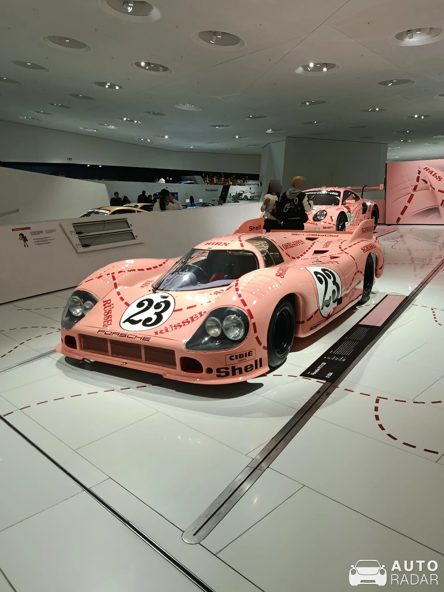 Porsche 917/20 spotted in Stuttgart