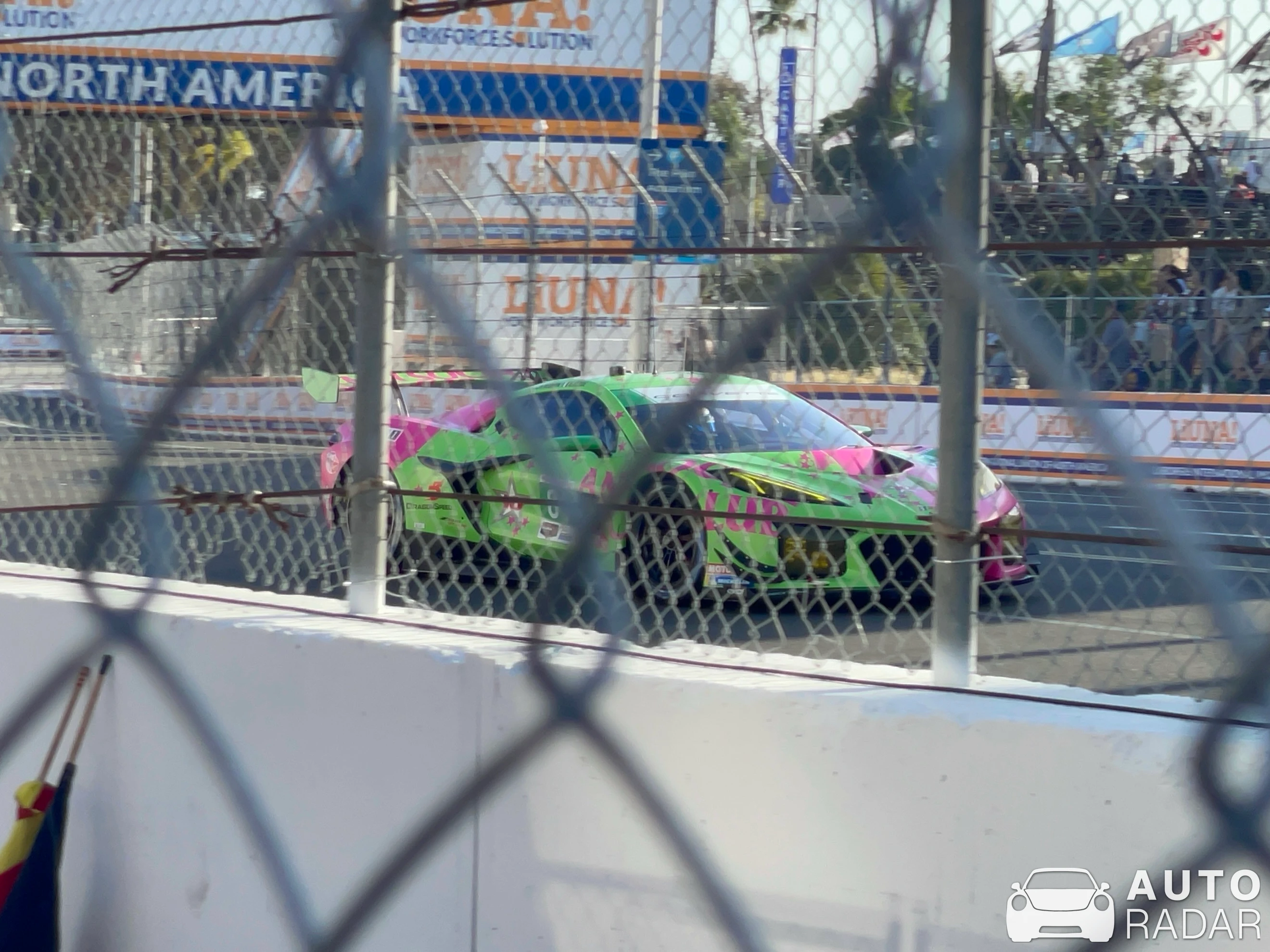 Chevrolet Corvette C8 Z06 GT3.R spotted in Long Beach