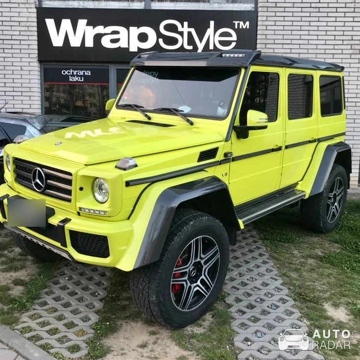 Mercedes-Benz G 500 4X4² spotted in Zlín, Czechia