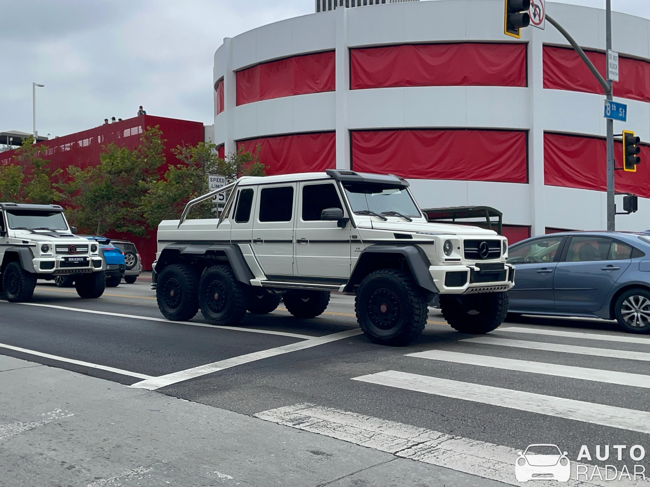 Mercedes-Benz G 63 AMG 6x6 spotted in Los Angeles