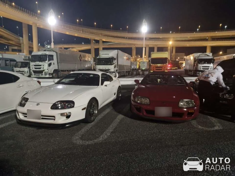 Toyota Supra A80 spotted in Kita City, Japan