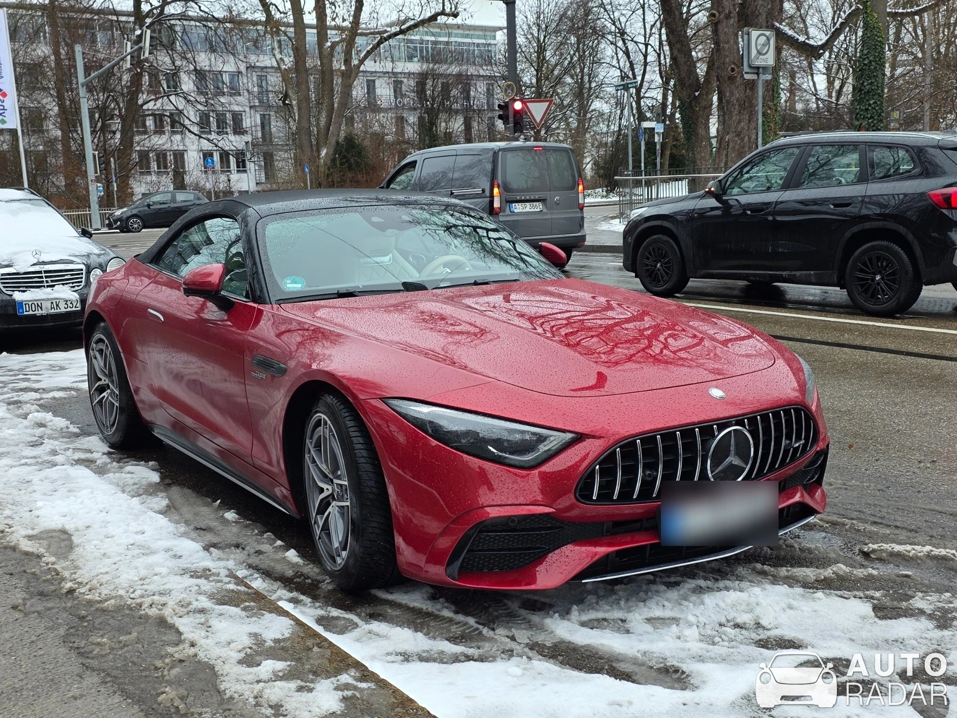 Mercedes-AMG SL 43 R232 spotted in Augsburg, Germany