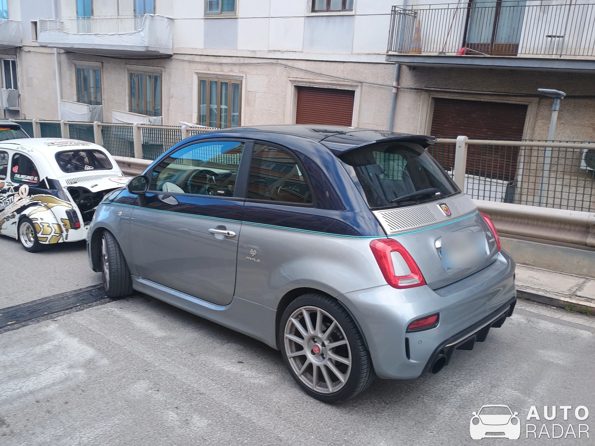Abarth 695 Rivale spotted in Bari