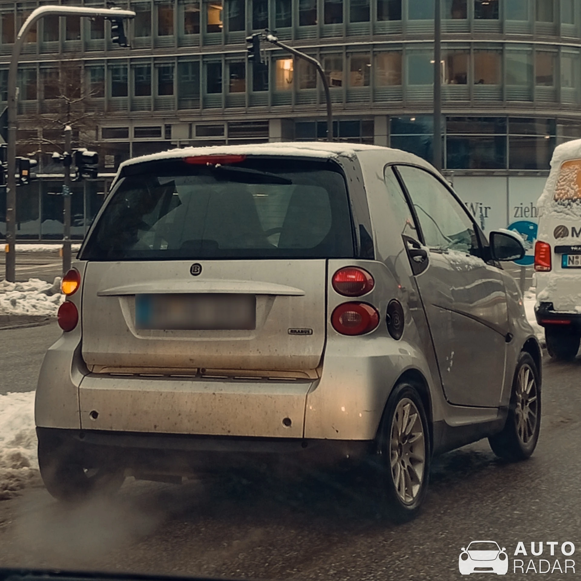 Smart Fortwo Brabus spotted in Hamburg, Germany