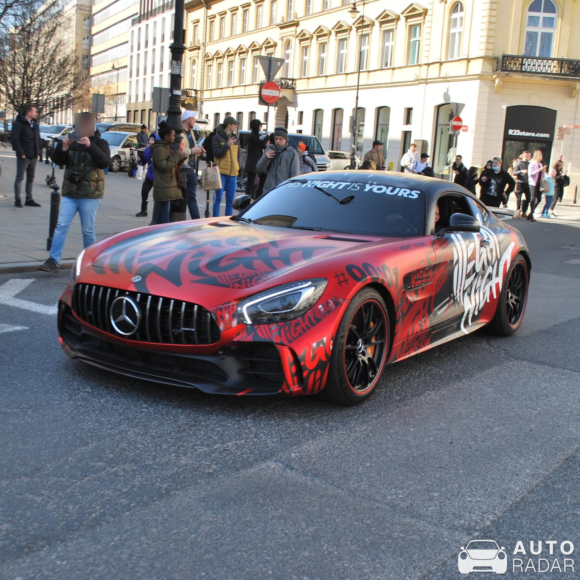 Mercedes-AMG GT R C190 spotted in Warszawa, Poland