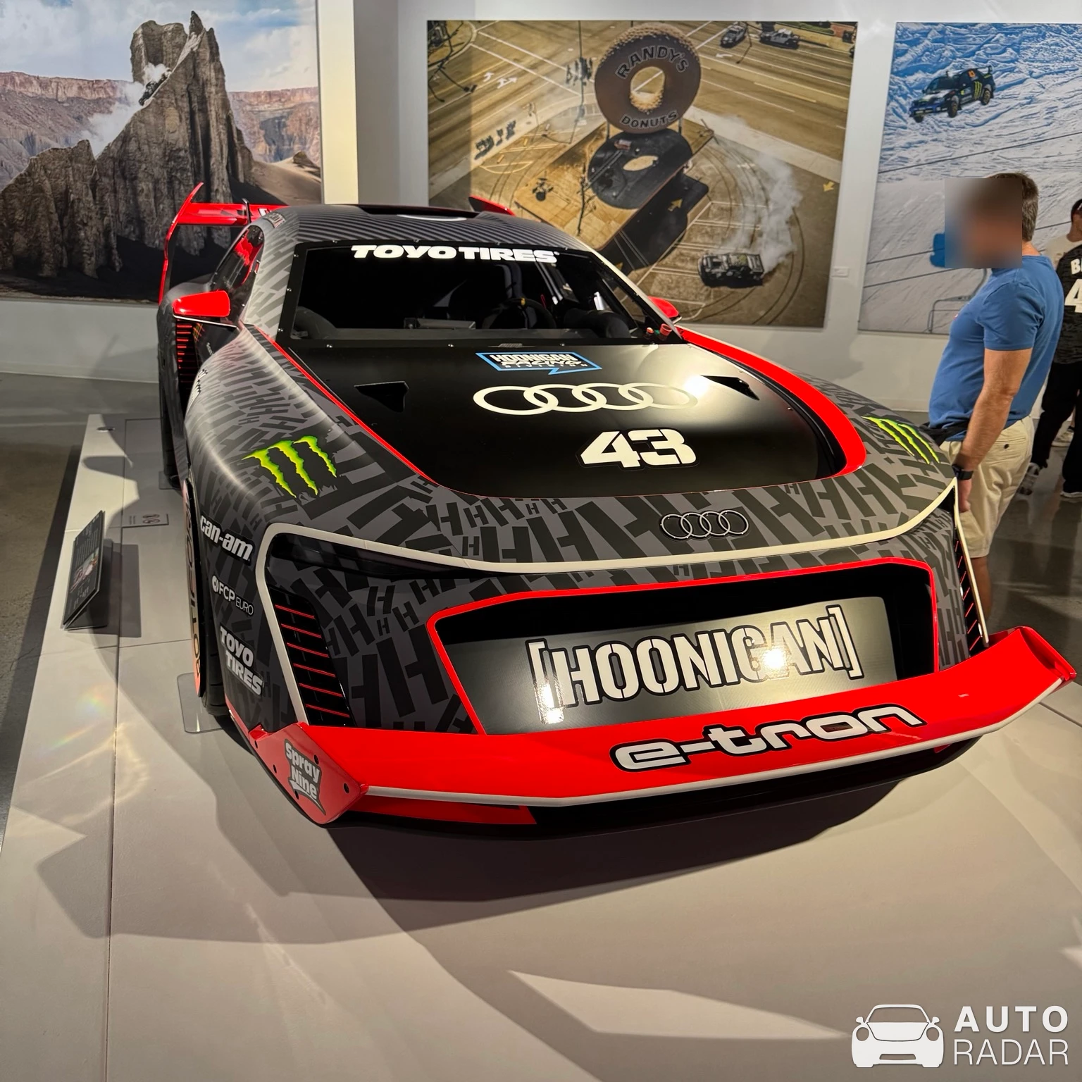 Audi S1 E-Tron Quattro Hoonitron spotted in Los Angeles