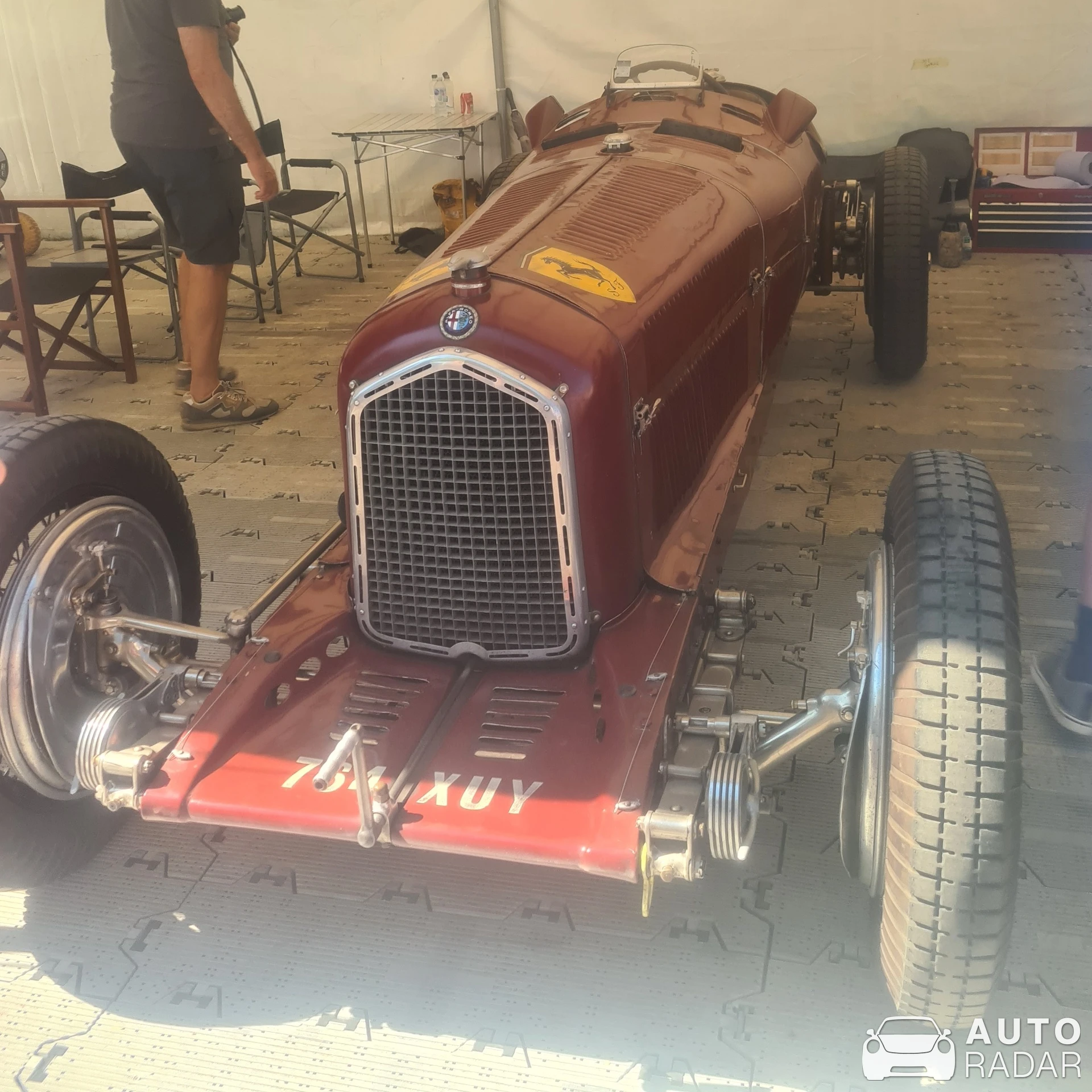 Alfa Romeo Tipo B spotted