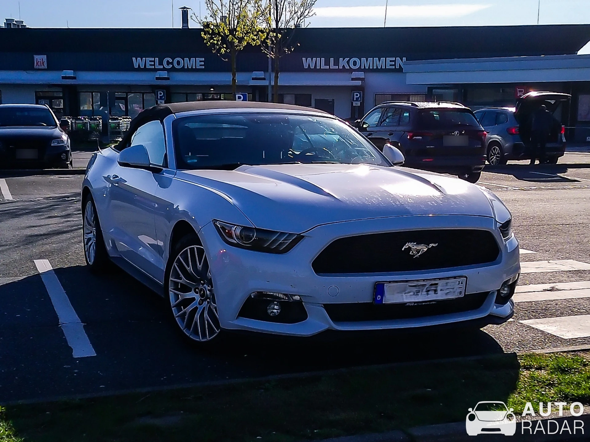 Ford Mustang 2.3 Ecoboost Convertible spotted in Gornau