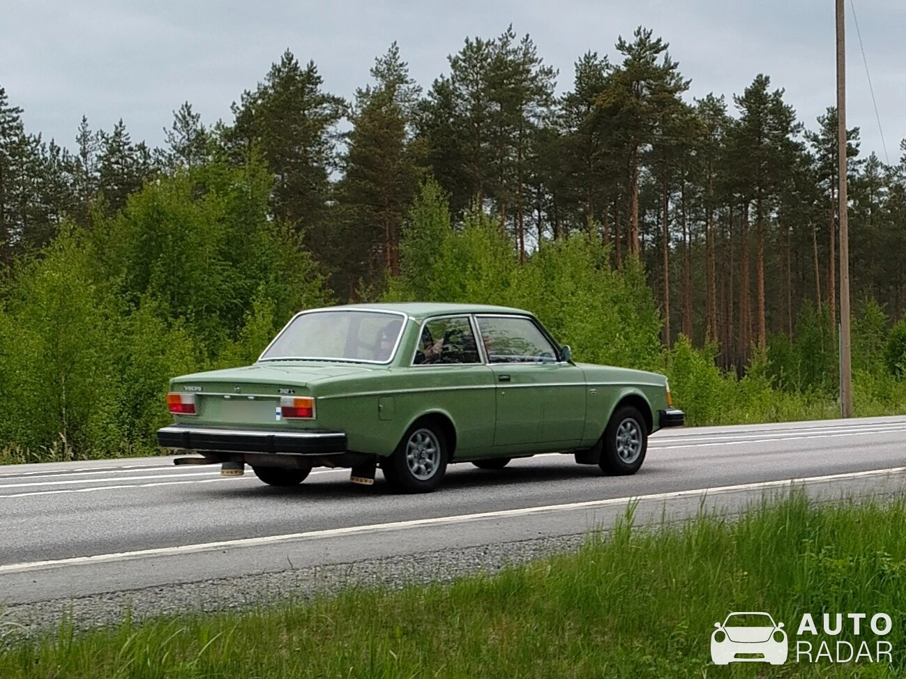 Volvo 140 spotted in Leivonmäki
