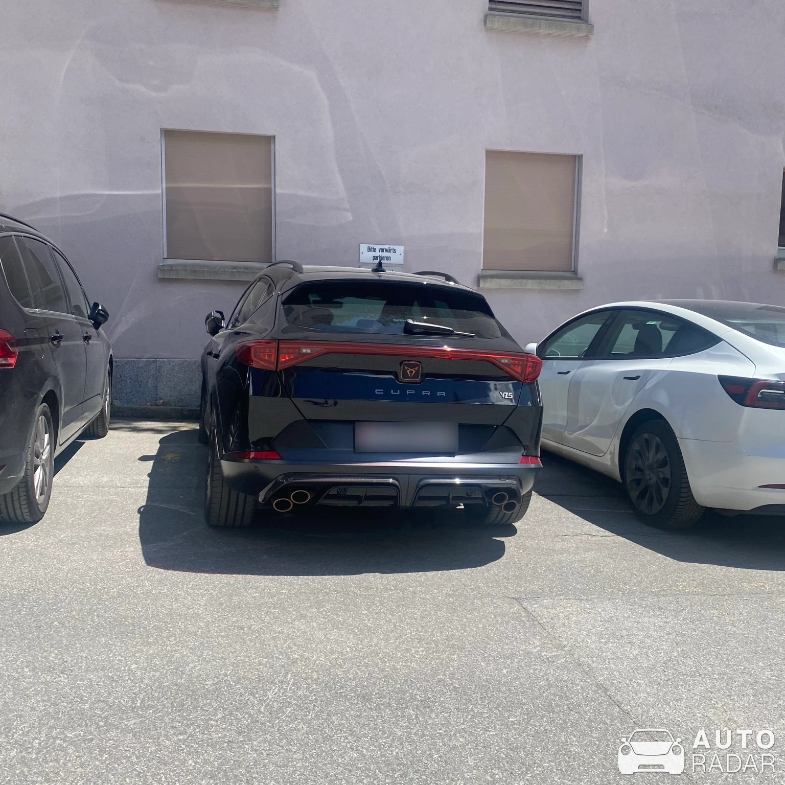 CUPRA Formentor VZ5 ABT spotted in Davos Platz