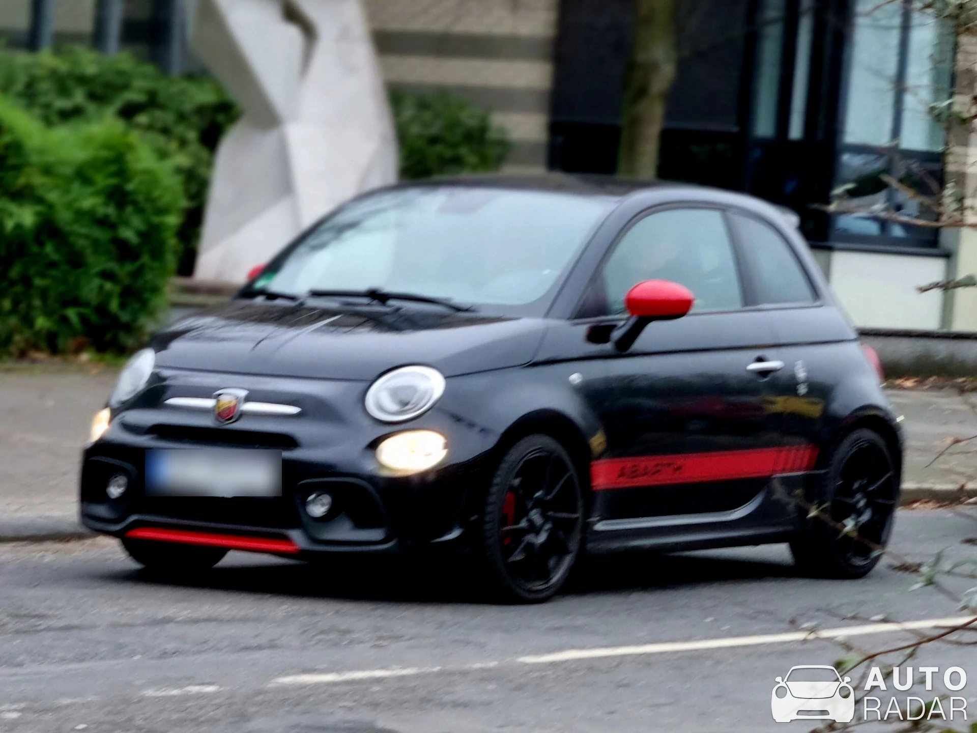 Abarth 595 spotted in Düsseldorf, Germany