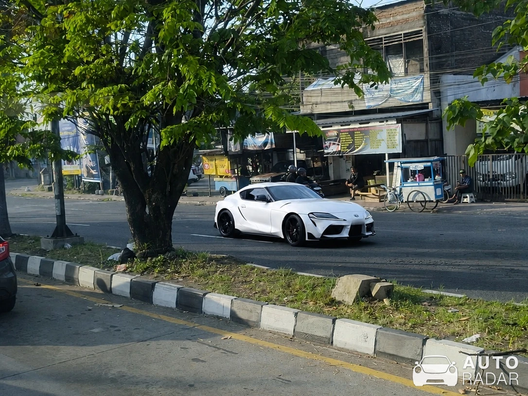 Toyota GR Supra A90 spotted in Sleman