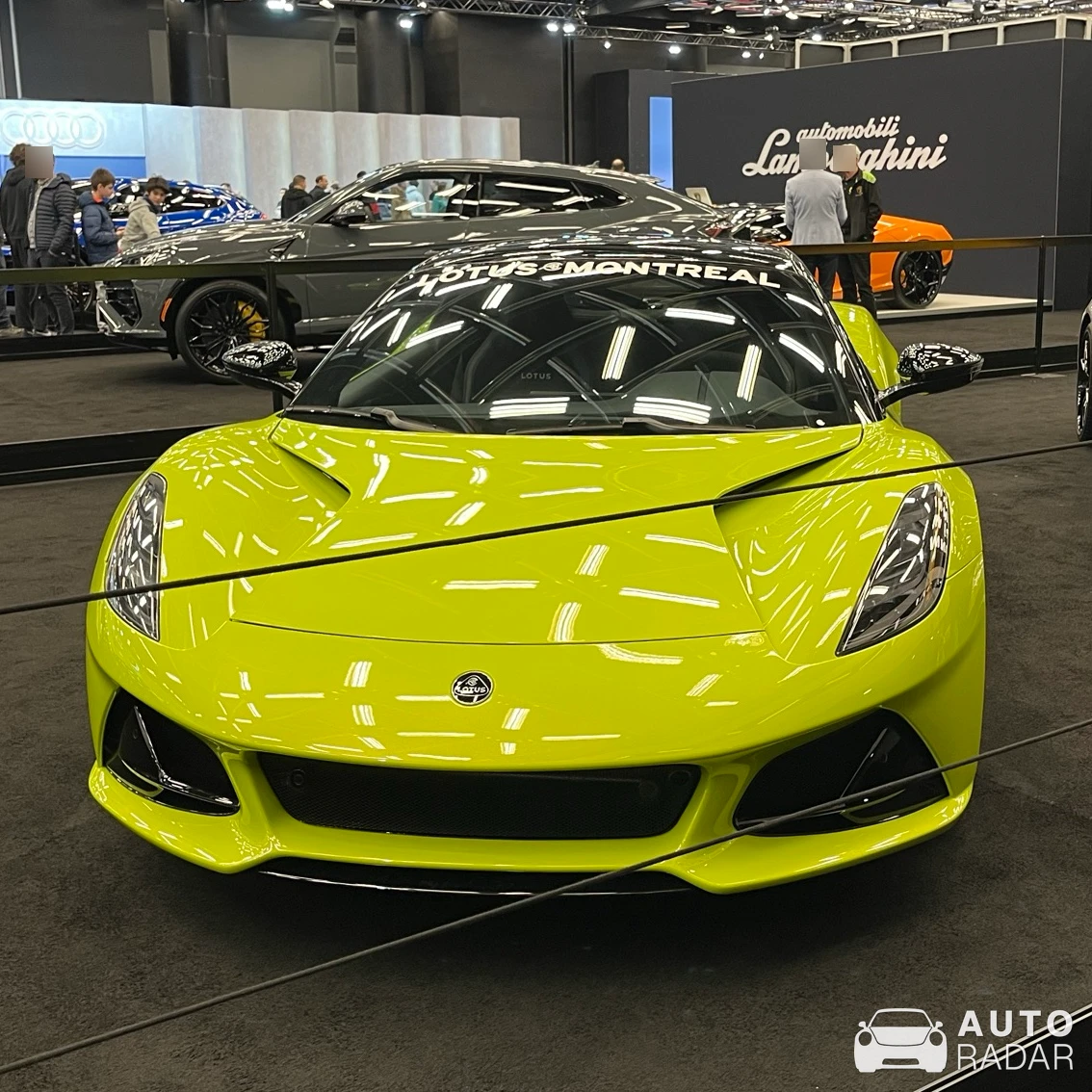 Lotus Emira V6 spotted in Montréal, Canada