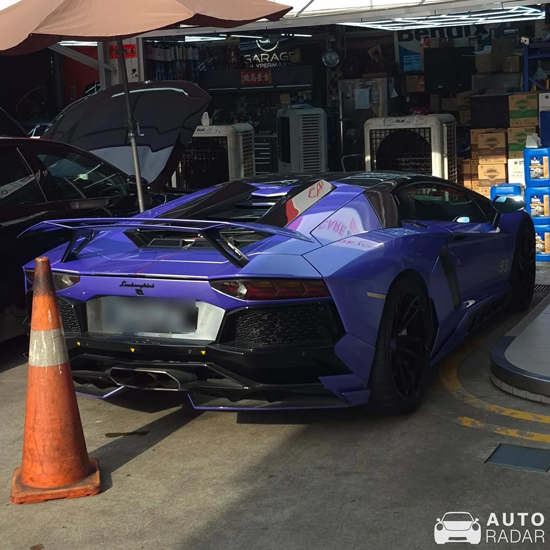 Lamborghini Aventador LP700-4 Novitec Torado spotted in Singapore