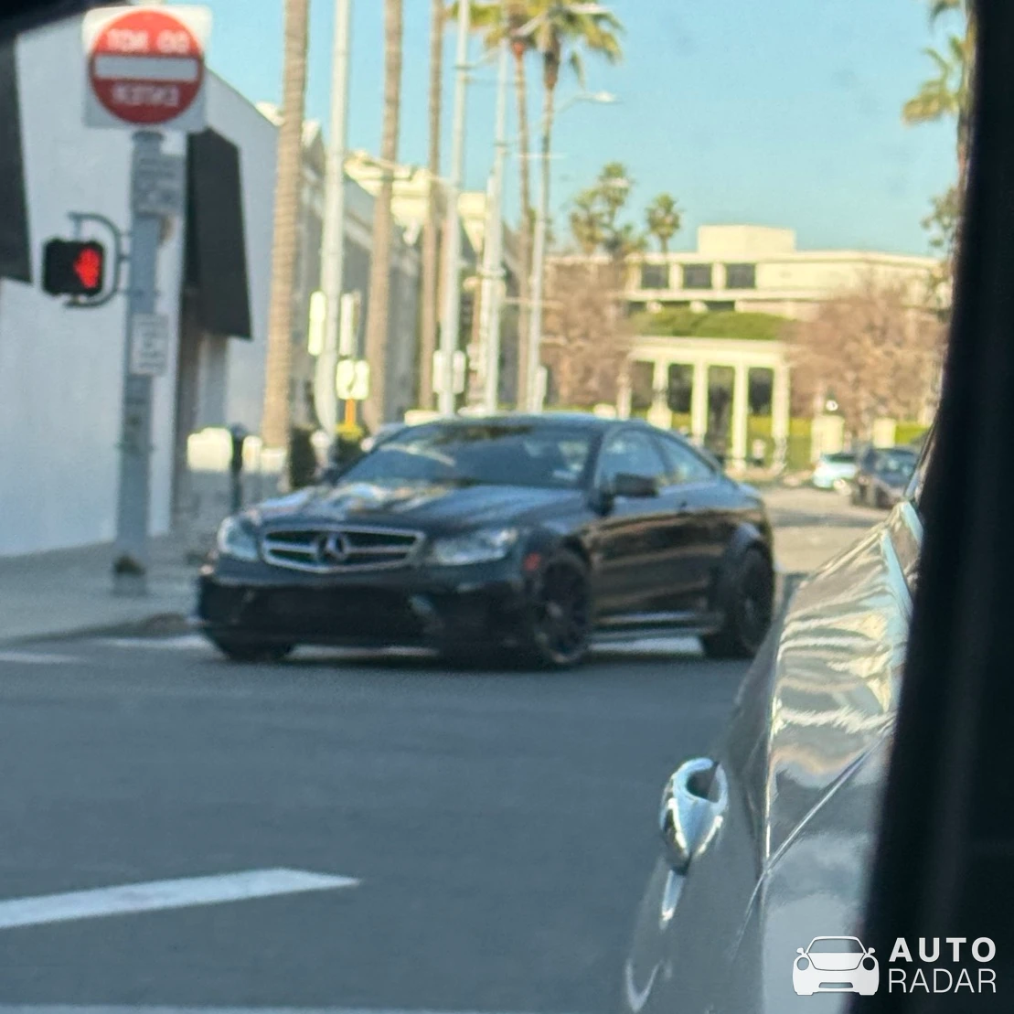 Mercedes-AMG C 63 Black Series W204 spotted in Beverly Hills, United States