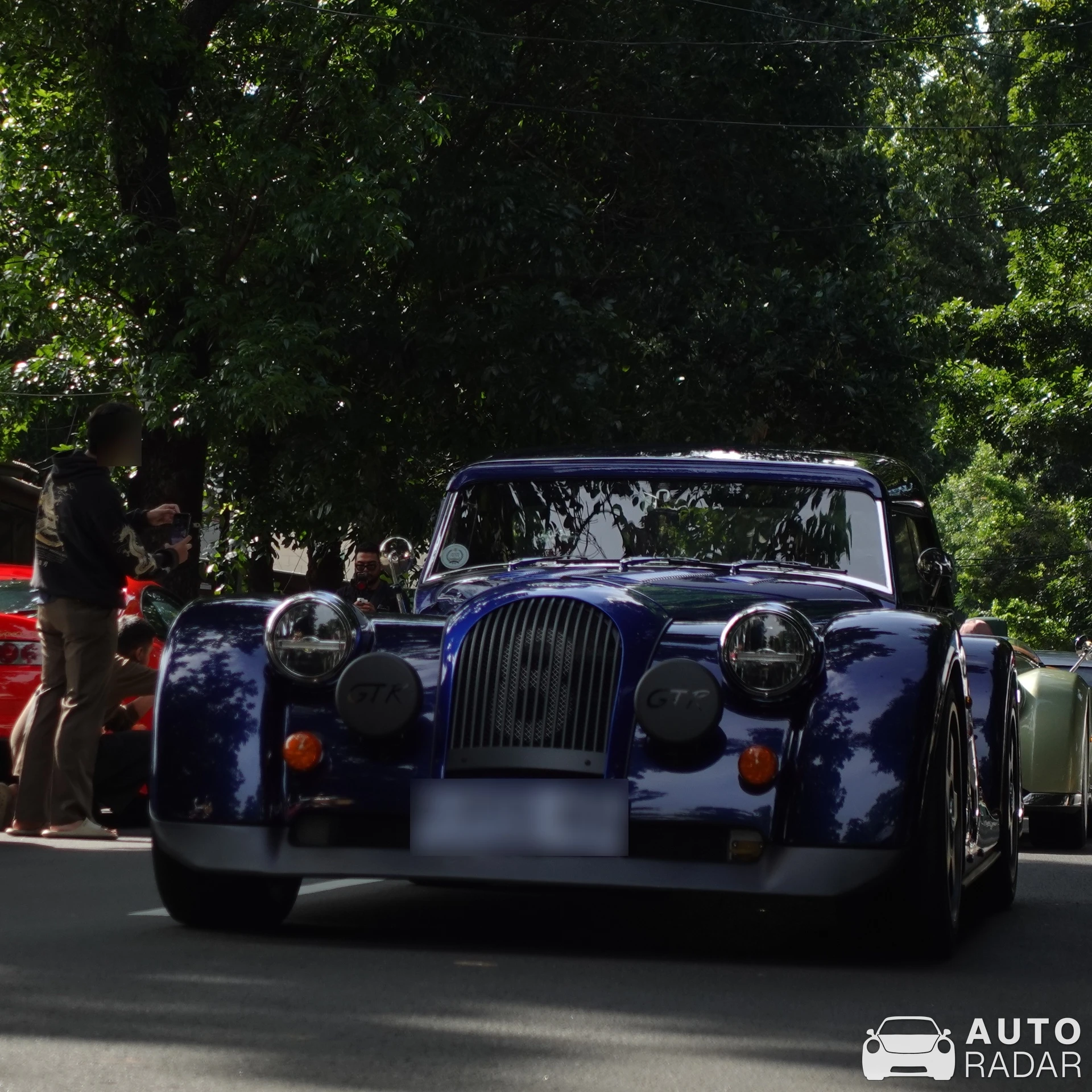 Morgan Plus 8 GTR spotted in Jakarta