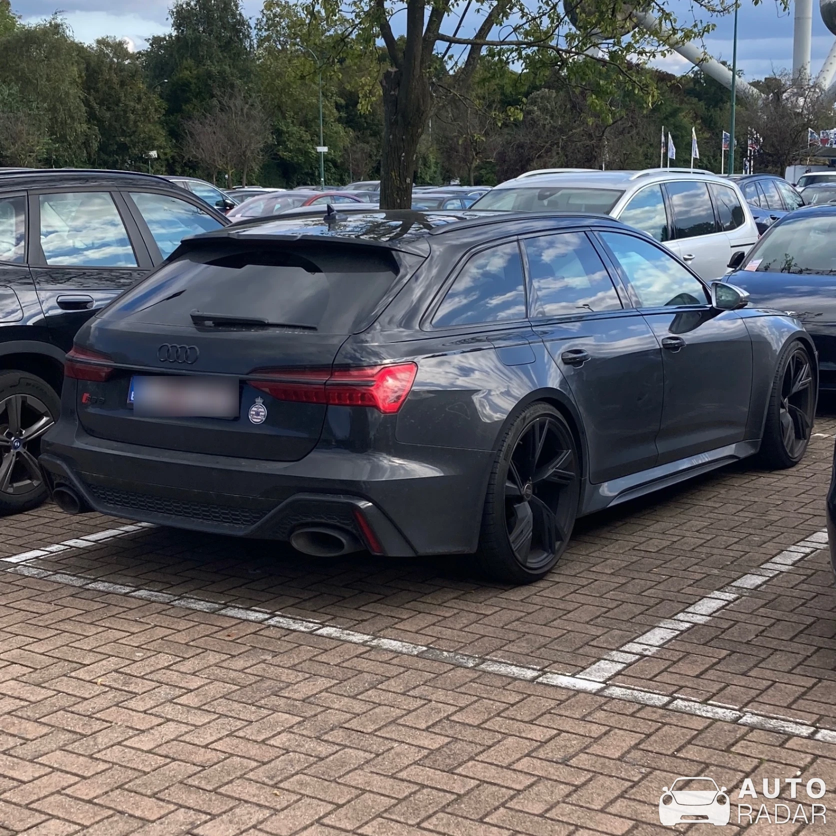 Audi RS6 Avant C8 spotted in Bruxelles, Belgium