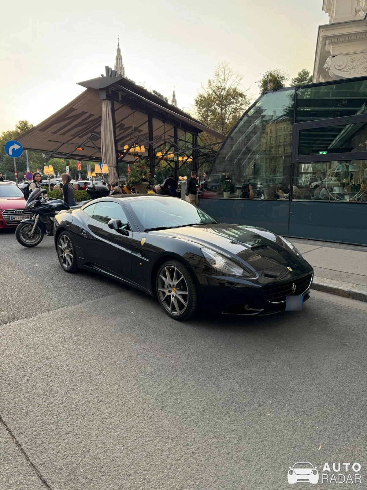 Ferrari California spotted in Wien, Austria