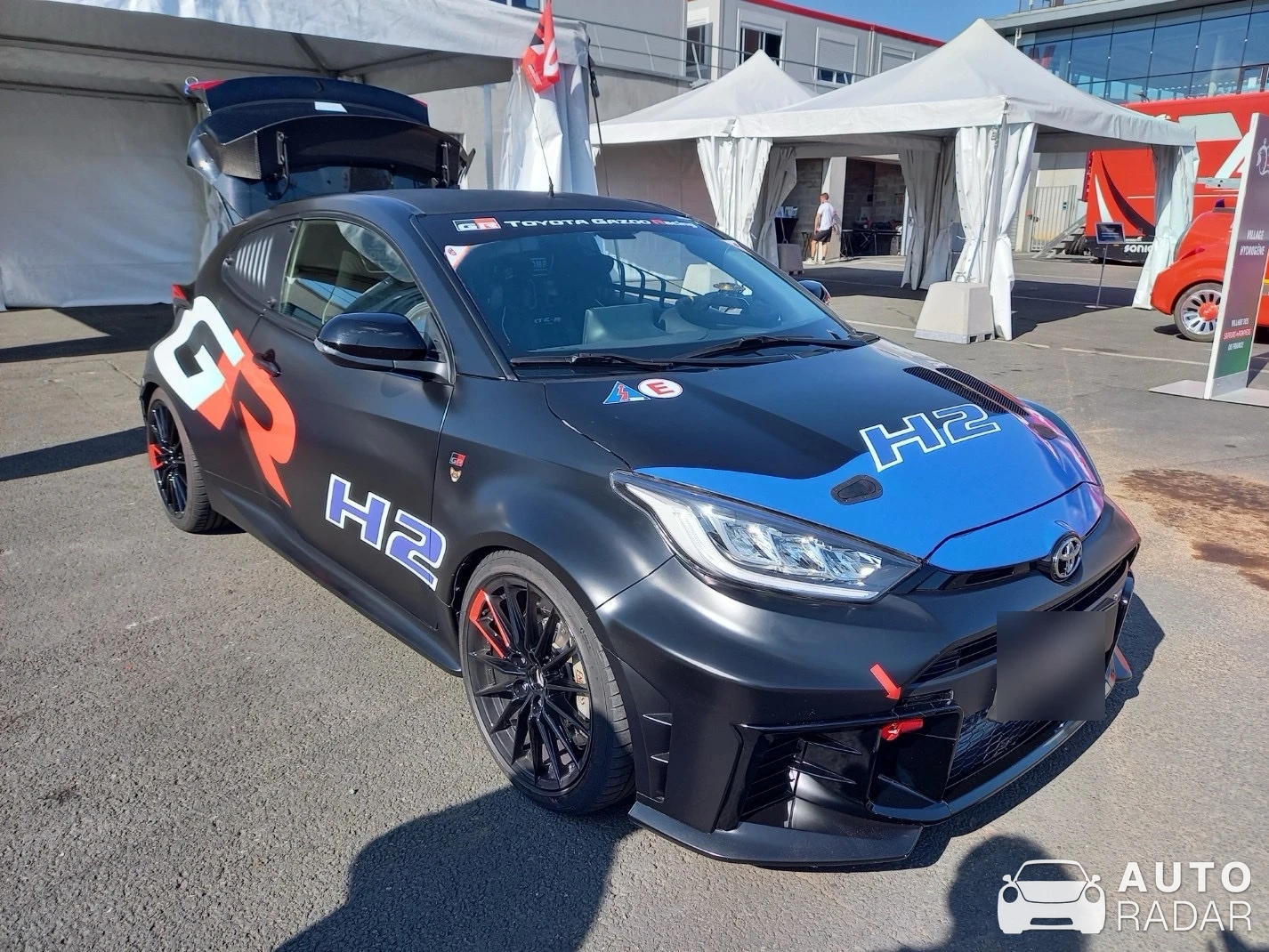 Toyota GR Yaris H2 Concept spotted in Le Mans