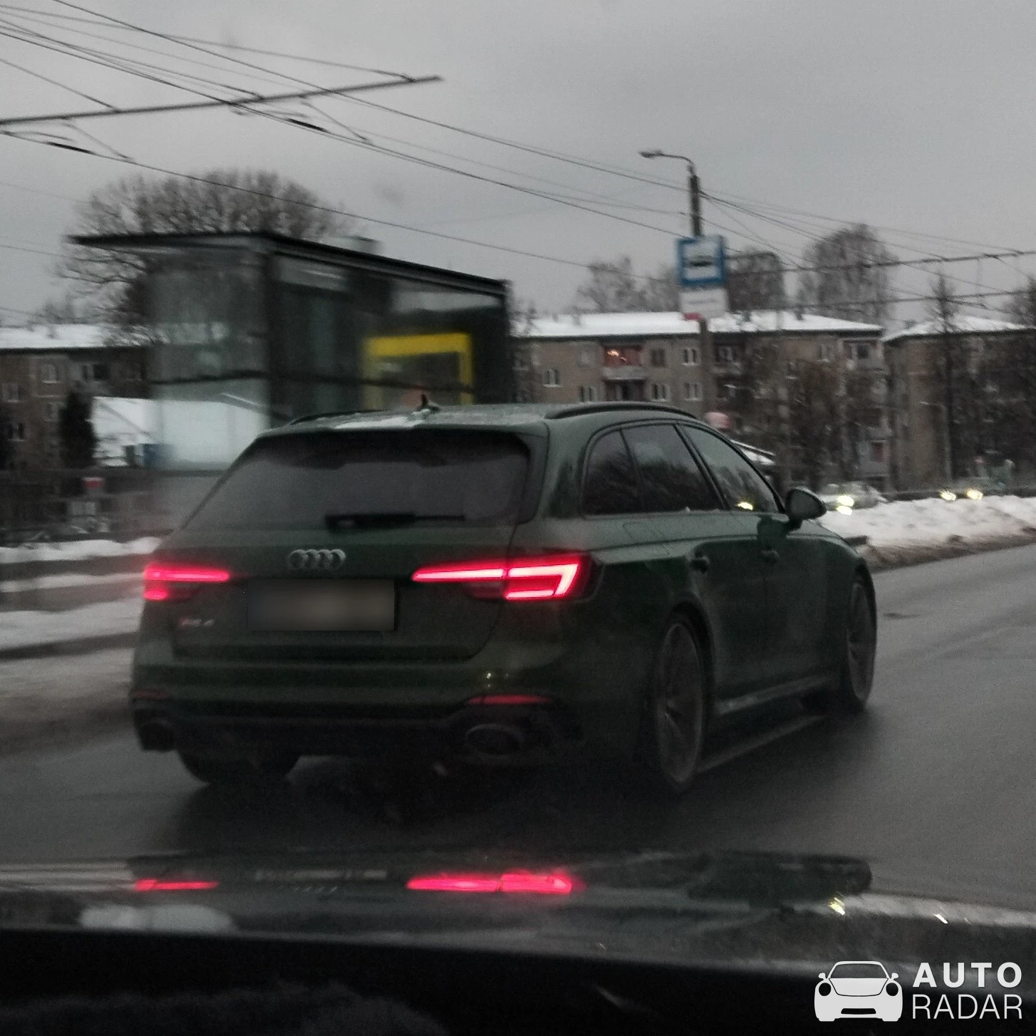 Audi RS4 Avant B9 spotted in Riga, Latvia