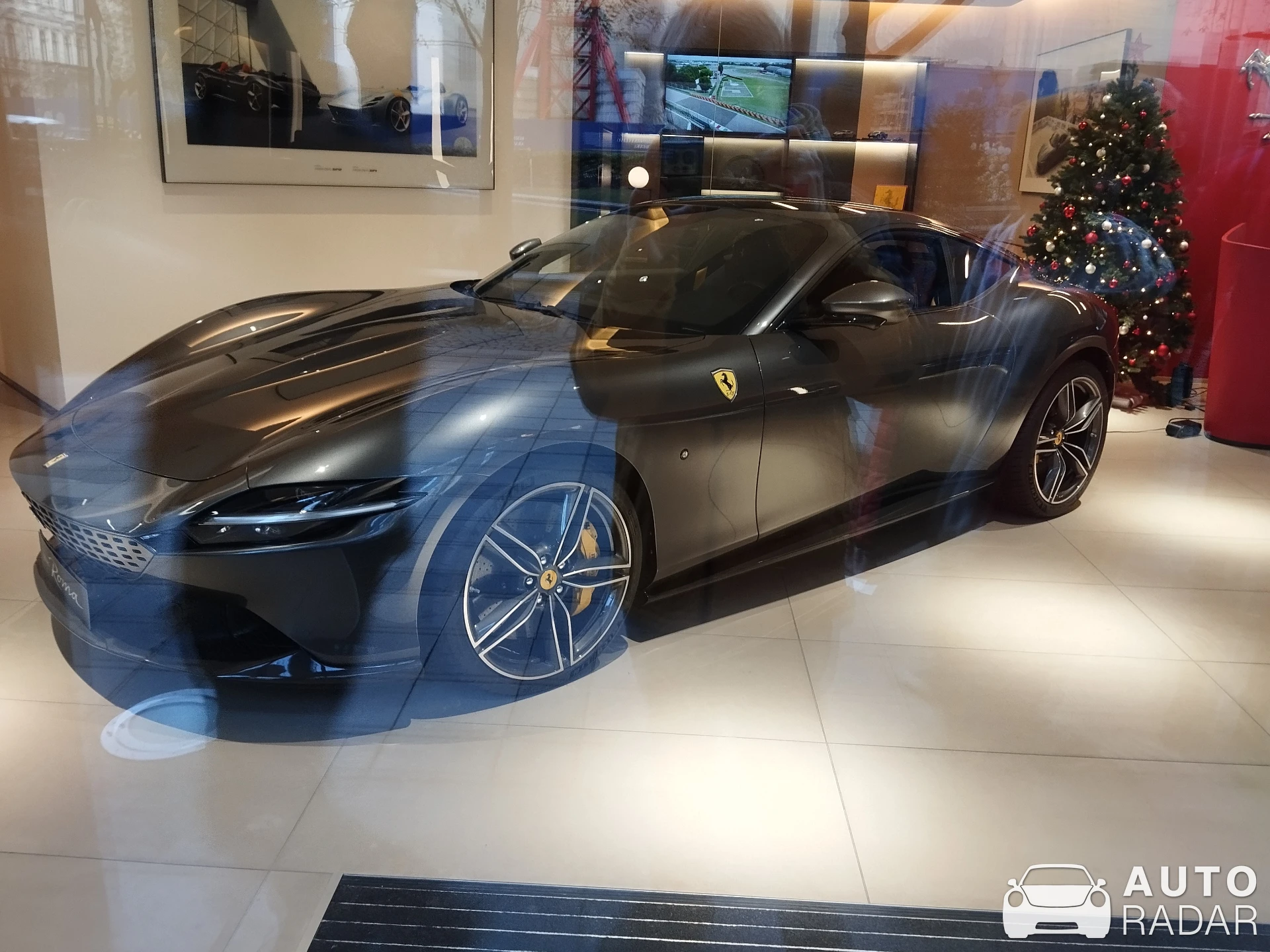 Ferrari Roma spotted in Budapest, Hungary