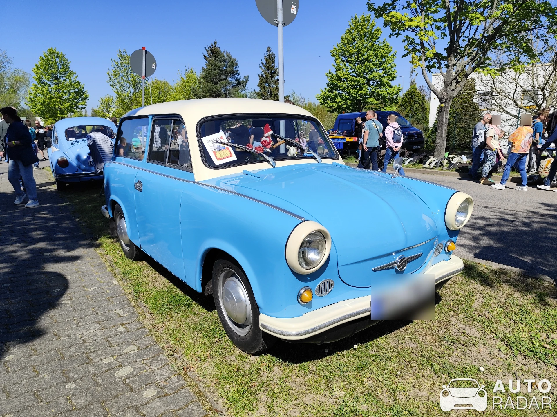 Trabant 500 spotted in Hartmannsdorf
